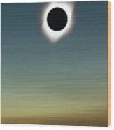 Totality Wood Print