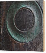 Totem Pole-signed-#4910 Wood Print
