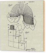 Toy 1947 Patent Art Wood Print