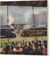 Train - Railroad Pageant 1939 Wood Print