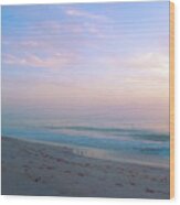 Treasure Coast Florida Sunrise Seascape B6 Wood Print