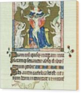 Trinity Psalter Wood Print