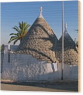 Trullo, Puglia Wood Print