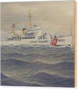U. S. Coast Guard Cutter Castle Rock - Version 2 Wood Print