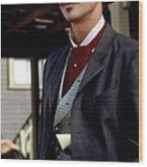 Val Kilmer As Doc Holliday Tombstone Set 1993-2015 Wood Print