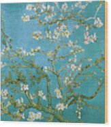 Van Gogh Blossoming Almond Tree Wood Print