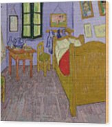 Van Goghs Bedroom At Arles Wood Print