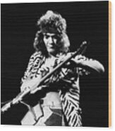 Eddie Van Halen Wood Print