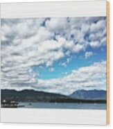 #vancouver #kitsilano #clouds#weather Wood Print