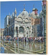Venice San Marco Wood Print