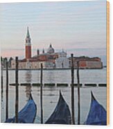 Venice Sunrise 9104 Wood Print