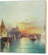 Venice, 1897 Wood Print