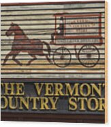 Vermont Country Store Wood Print