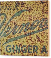 Vernors Wood Print