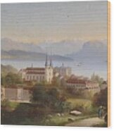 View Of Lucerne Wood Print