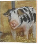 Vindicator The Spotted Pig Wood Print