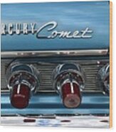 Vintage Automobile - Mercury Comet Wood Print