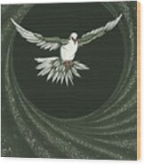 Viriditas-holy Spirit Detail Wood Print