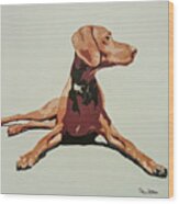 Vizsla 3 Wood Print