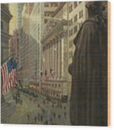 Wall Street 1 Wood Print