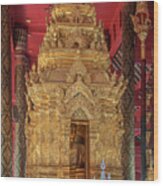 Wat Phra That Lampang Luang Phra Wihan Luang Phra Chao Lang Thong Dthla0041 Wood Print