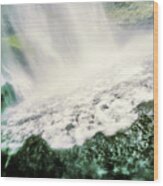 Waterfall Dream 2 Wood Print