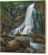 Waterfall Wood Print