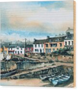 West Cork Baltimore Harbour Wood Print