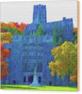 West Point Academy Wood Print