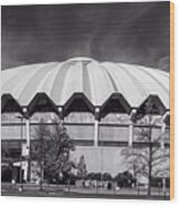 West Virginia University Coliseum Wood Print