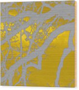 White Oak -yellow Orange Wood Print