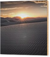 White Sands National Monument Wood Print