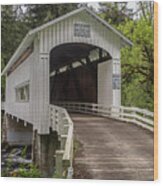Wildcat Creek Bridge No. 1 Wood Print