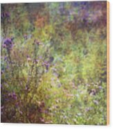 Wildflower Garden Impression 4464 Idp_2 Wood Print