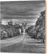 Windsor Castle  Infrared Wood Print