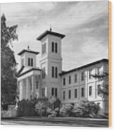 Wofford College Main Building Wood Print