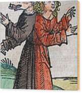Wolf Boy, Nuremberg Chronicle, 1493 Wood Print