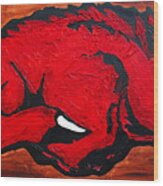 Woo Pig Sooie Wood Print