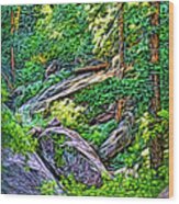 Woodland Grace Wood Print