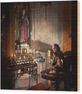 Wwii - I'll Pray For You 1944 Wood Print