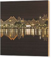 Yacht Club Villas - Walt Disney World Wood Print