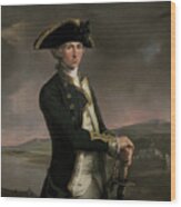 Young Captain Horatio Nelson Wood Print