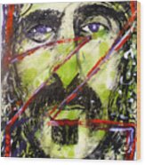 Z Is For Zappa Wood Print