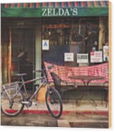 Zelda's Bicycle Wood Print