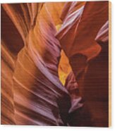 Antelope Canyon #1 Wood Print