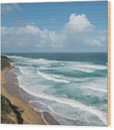 Australia Coastline #1 Wood Print