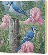 Blue Jays #1 Wood Print