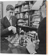 Bobby Fischer #1 Wood Print