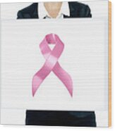 Breast Cancer Awareness #1 Wood Print