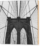 Brooklyn Bridge #1 Wood Print